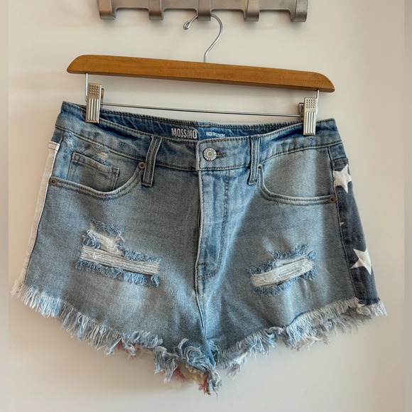 Mossimo USA Jean Shorts - Size 8 or 29 - Picture 2 of 3